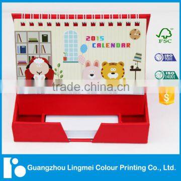 High quality special calendar printing with full color China