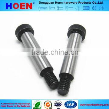 Alloy steel hex socket head ISO7379 grade 12.9 shoulder bolt