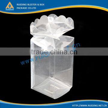 PVC material custom candle boxes packaging