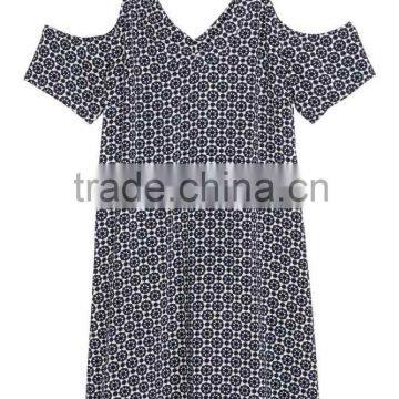 Printed One Piece Dress photo-3