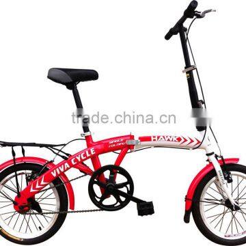 16 Inch Adult Folding Bike/sing speed Bicycle Folding Factory