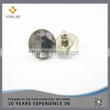 Wholesales Clear 10.5mm Crystal Rivet For Shoes photo-3