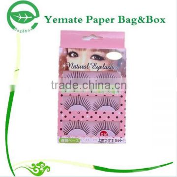 Paper Box Manufacturer! PVC and cardboard custom eyelash blister packaging box