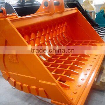 Excavator Skeleton bucket, sieve bucket, shaker bucket