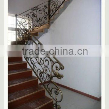 top-selling decorative metal handrails with wooden rail