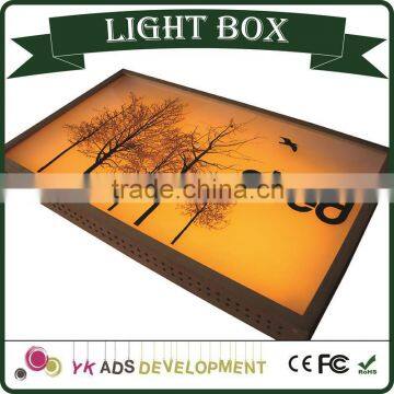 led light box acrylic and aluminum CE UL RoHS Any sizes available and portable