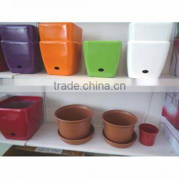 Plastic pot, plastic flower pot, vase