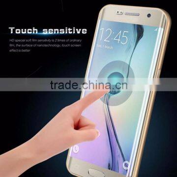Transparent Curved Soft TPU Screem Protector Guard Film for Samsung Galaxy s7 Edge