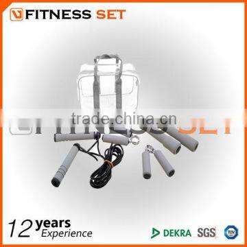 training set ,Dumbbell,Hand grip,Jump rope