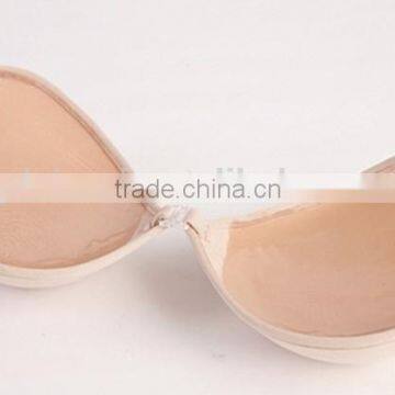 Black Piped Invisible Bra Girls Sexy Breathable Nipple Bra Wireless Sponge Bra photo-6