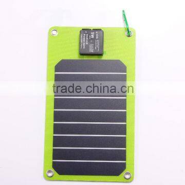 Home Solar Systems 5w Travel Solar Charger Panel for England Market photo-2