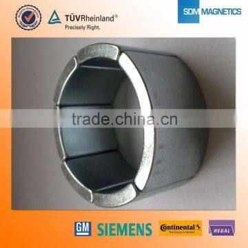 Customized Unipolaire Aimant Hollow Uni Pole Radial Ring Magnet photo-3