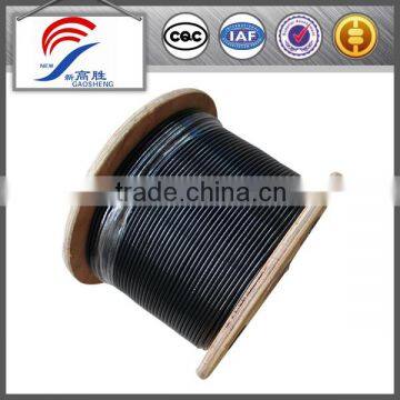 1x7 China supplier Nylon coated steel wire rope 10mm