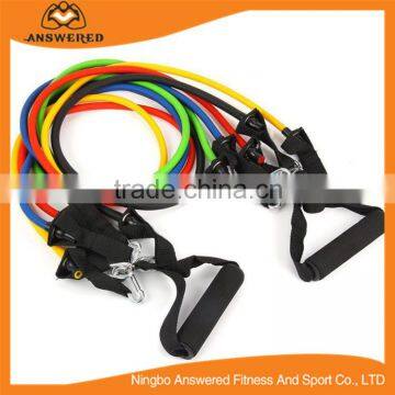 Latex tubes, Set of Resistance Exercise Bands, Ideal For Home Gym Fitness, Yoga, Pilates, Crossfit