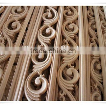 cabinet use solid wood moulding/ wall decor window frame