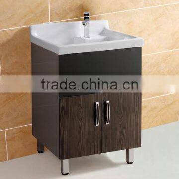 Slim stainless steel bathroom sink(WMD-593)