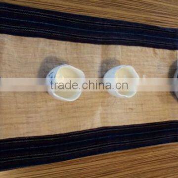 Burlap Table Runner Made Of Grass Cloth photo-2