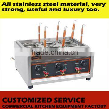 Commercial Table Top 6 Baskets Electric Noodle Cooker photo-2