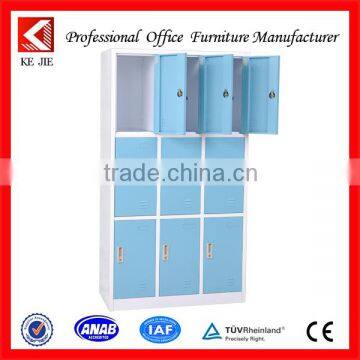 cream vertical storage cabinet with drawers metal simple steel cupboard locker