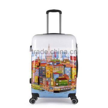 Castel design ABS+PC material luggage