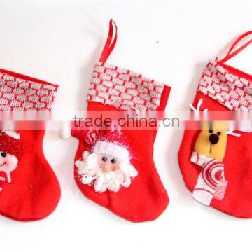 2016 wholesale Cheap santa clause christmas gift socks from China supplier