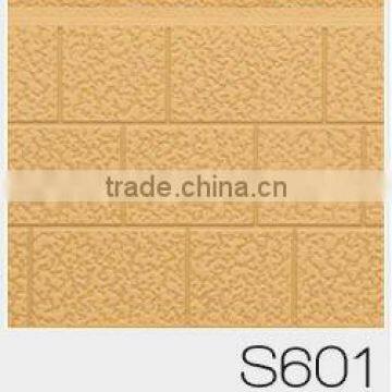 embossing panel/pu sandwich panel S601