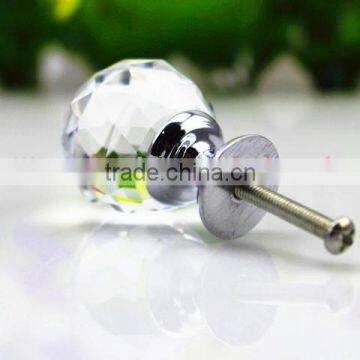 Transparent Crystal Door Knobs And Handles For Home Decoration