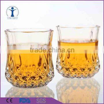 Machine made personalized 330ml whiskey glass