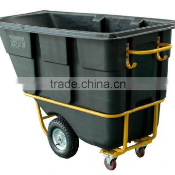 tilt truck ,tilt cart ,plastic hopper adopt rotational molded