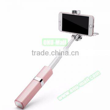 OEM Extendable Lipstick Shape Selfie Stick, Wired Mini Monopod Selfie Stick As Seen on TV photo-4