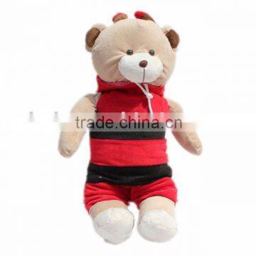 soft bee toy stuffed plush bear