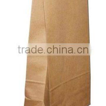 Envoirnmental Holding Kraft Paper Bag With Logo Print for Food Packing Promotional Shopping photo-2