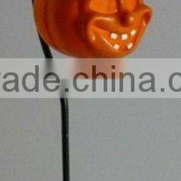 Xmas pumpkin Led garden decorative solar stake lights(SO3377)