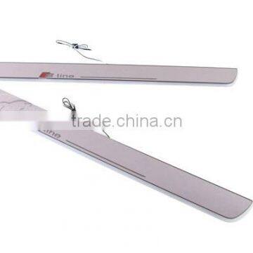 Car LED Welcome Flash Logo Door Sill Moving Scuff Plate Light For Audi A7 S7 RS7 Quality Choice photo-2