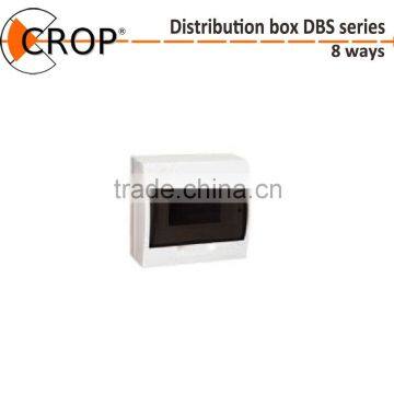 China supplier 8 ways cheap surface mounting cabinet DBS series IP40