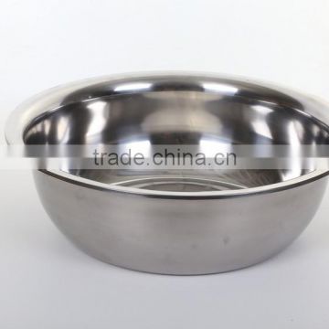 New Arrival Houseware wash basin/Large Stainless Steel Basin