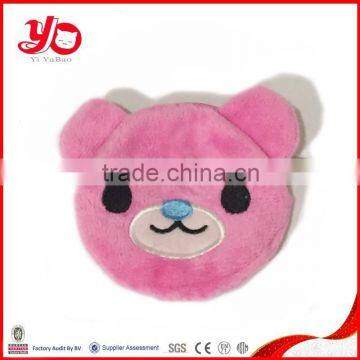 Factory Direct Custom Stuffed panda shape plush coin purse for kids