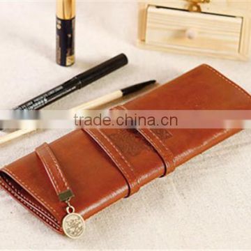 2016 creative leather pen bag