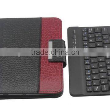 Bluetooth Keybaord for Ipad Air,ultra-thin Keyboard Case for Ipad Mini,emboassed Keyboard for Apple Ipad photo-3