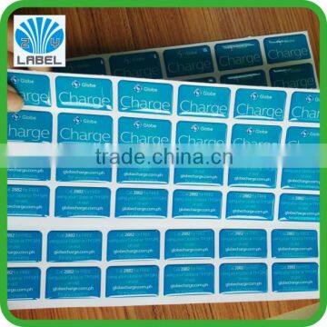 Clear flexible epoxy resin doming vinyl sticker