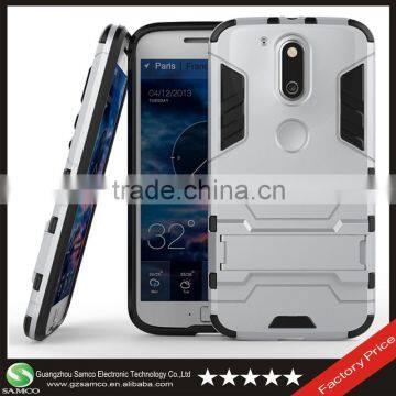 Samco Slim Fit Dual Layer PC+TPU Hybrid Protective Case for Motorola Moto G4 Plus