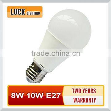 2014 New design Aluminum&Plastic LED Bulb E27 10W 806lm with CE