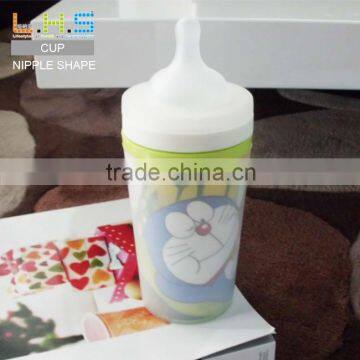 240ml Plastic Nipple Lid Mug