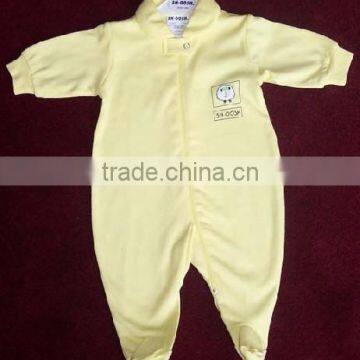 cheap embroidery 100% cotton baby romper