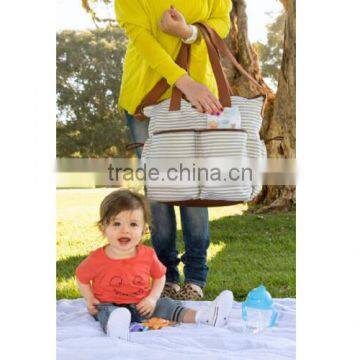 Canvas Diaper Baby Bag photo-4