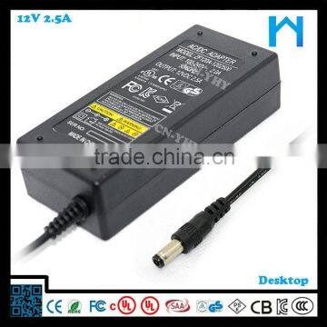 ac dc Adapter 12v 2.5a Switching Power Supply UL1310 Class 2 photo-2
