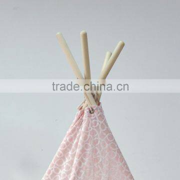 4-Walls PINK LACE Teepee Kids Tent Wigwam Indoor Tipi Playhouse Playroom photo-3
