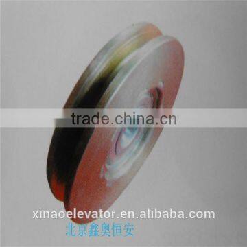 high quality helevator parts door linkage iron Sheave