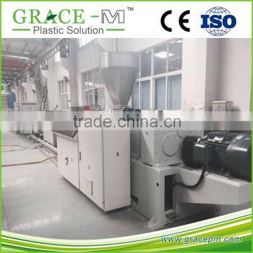 CE approved 20-110mm PVC plastic extrusion machinery