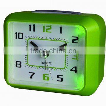 LED touch light square Alarm clocks with snooze crescendo Beep sound